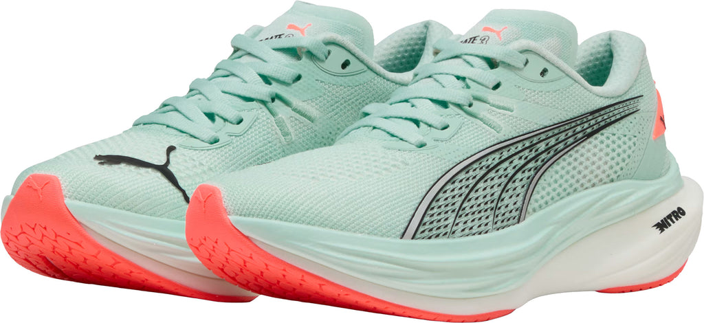 Puma Deviate Nitro 3 Women's Running Shoes - Green - View 5