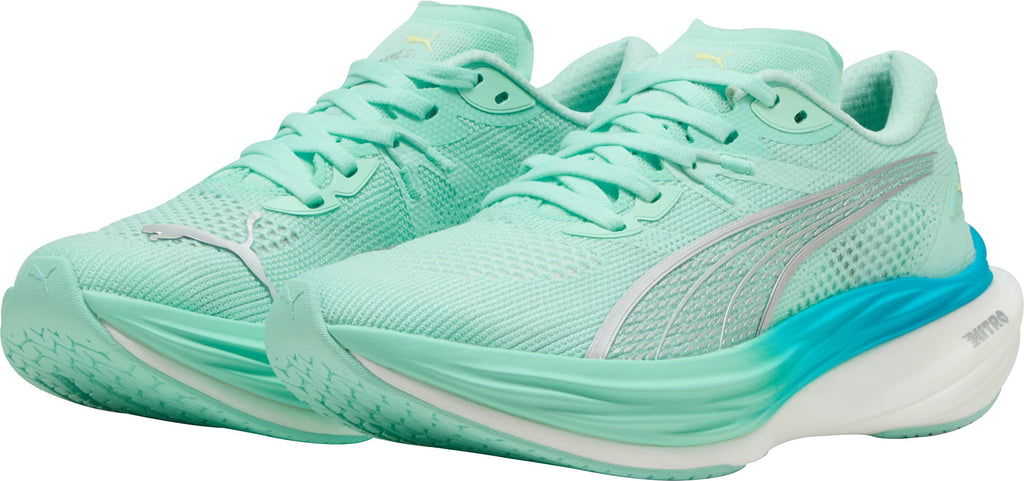 Puma Deviate Nitro 3 Women's Running Shoes - Green - View 4