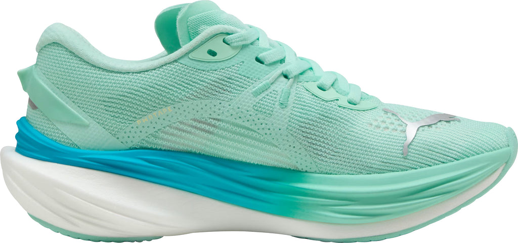 Puma Deviate Nitro 3 Women's Running Shoes - Green - View 3