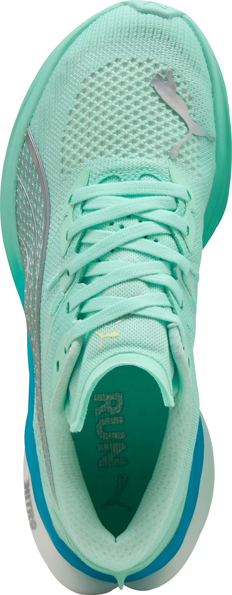 Puma Deviate Nitro 3 Women's Running Shoes - Green - View 5