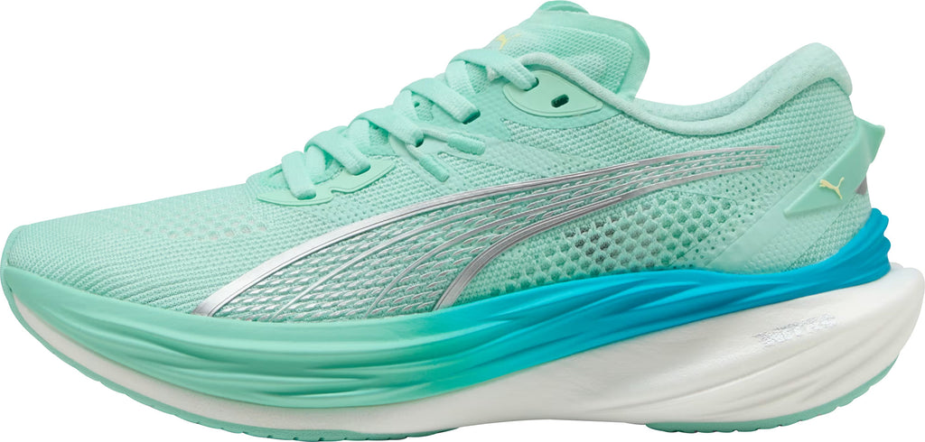 Puma Deviate Nitro 3 Women's Running Shoes - Green - View 1