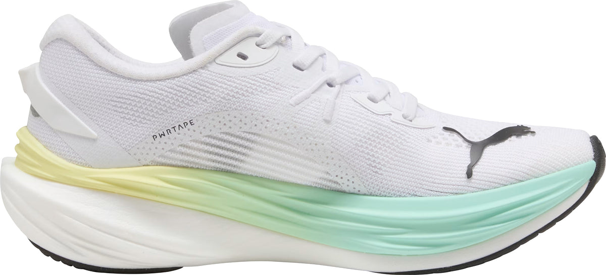 Puma Deviate Nitro 3 Women's Running Shoes - White - View 3
