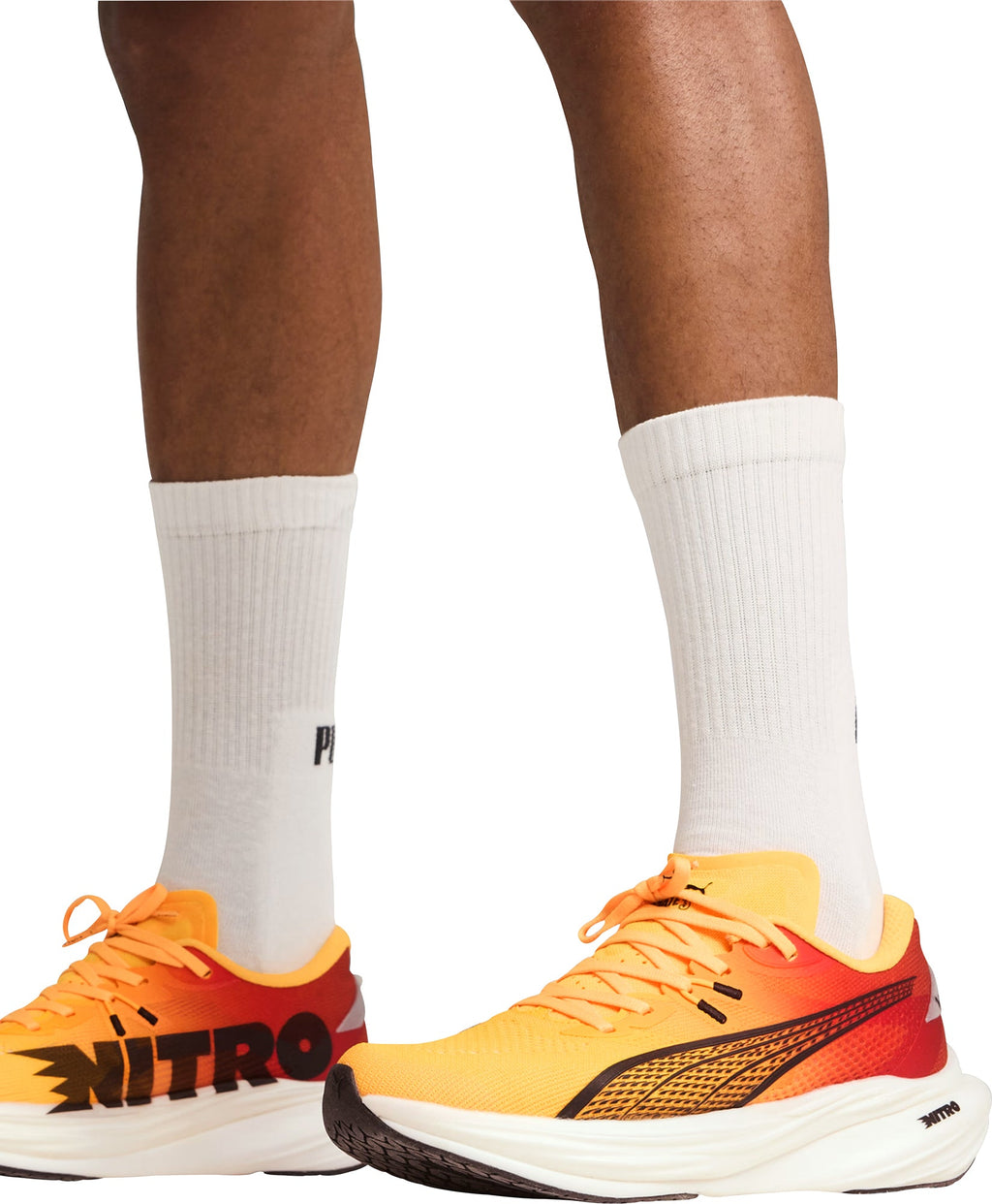 Puma Deviate Nitro 3 Men's Running Shoes - Orange - View 8