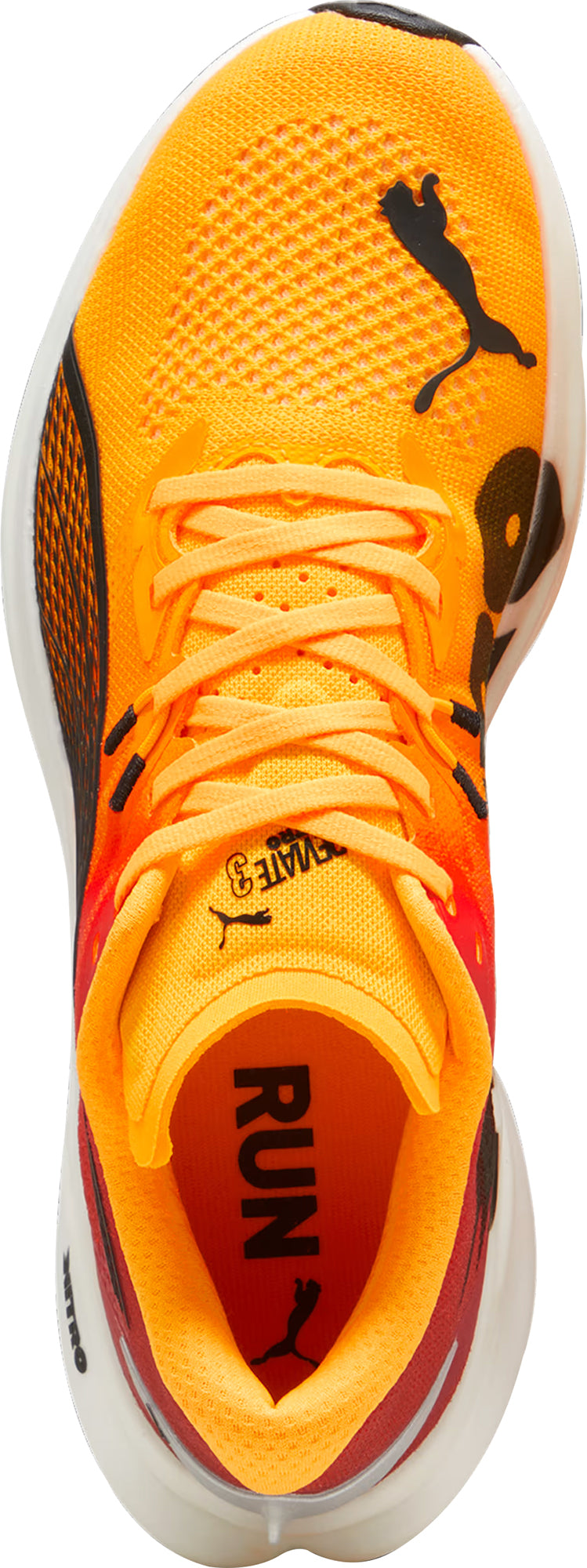 Puma Deviate Nitro 3 Men's Running Shoes - Orange - View 4