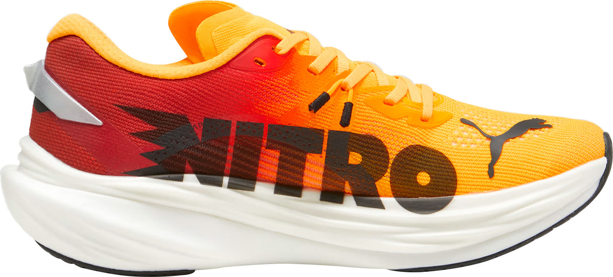 Puma Deviate Nitro 3 Women's Running Shoes - Orange - View 3