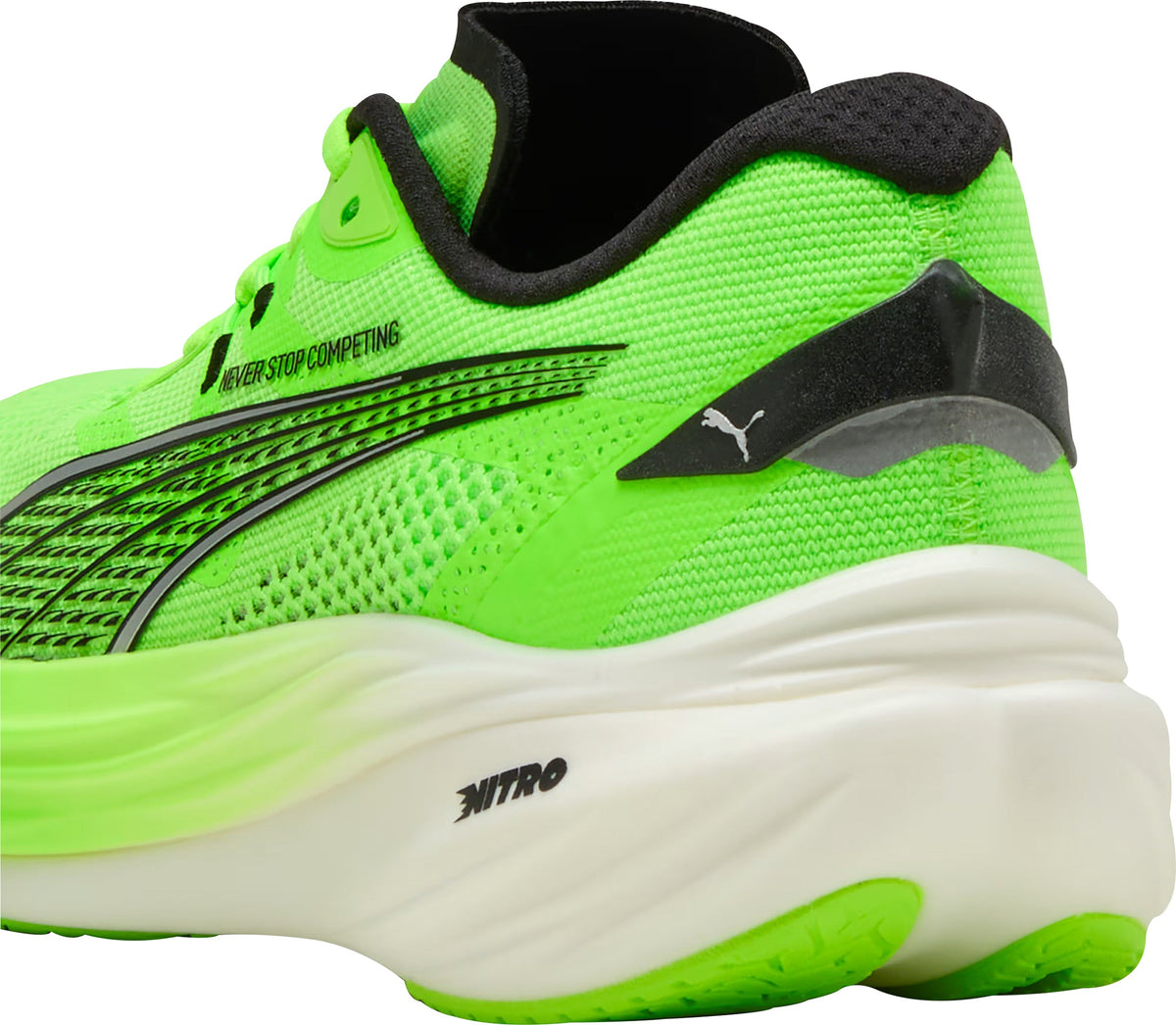 Puma Deviate Nitro 3 HYROX Men's Running Shoes - Green - View 6