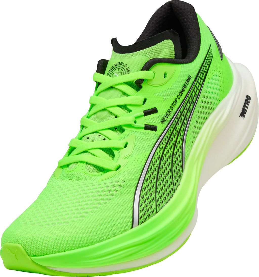 Puma Deviate Nitro 3 HYROX Men's Running Shoes - Green - View 7