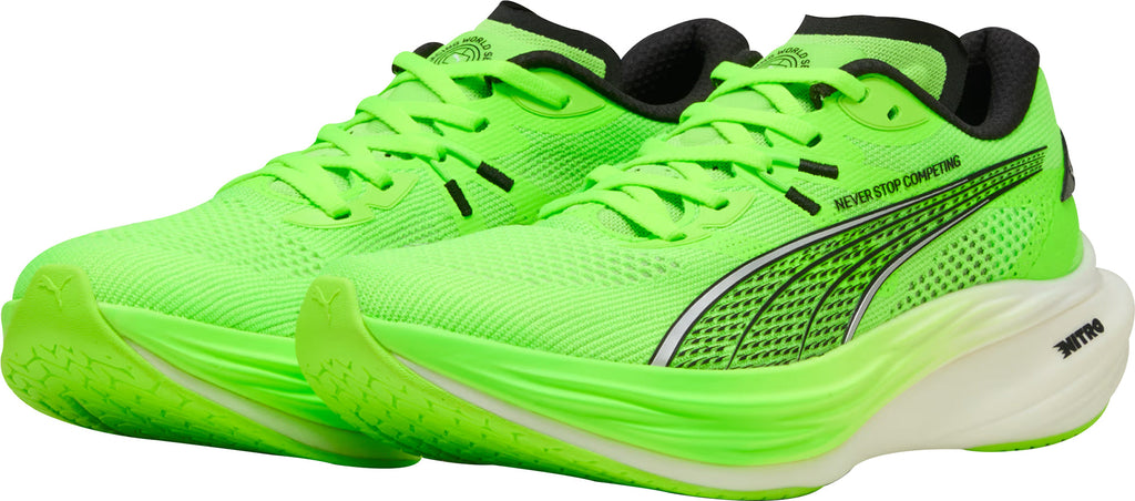 Puma Deviate Nitro 3 HYROX Men's Running Shoes - Green - View 5