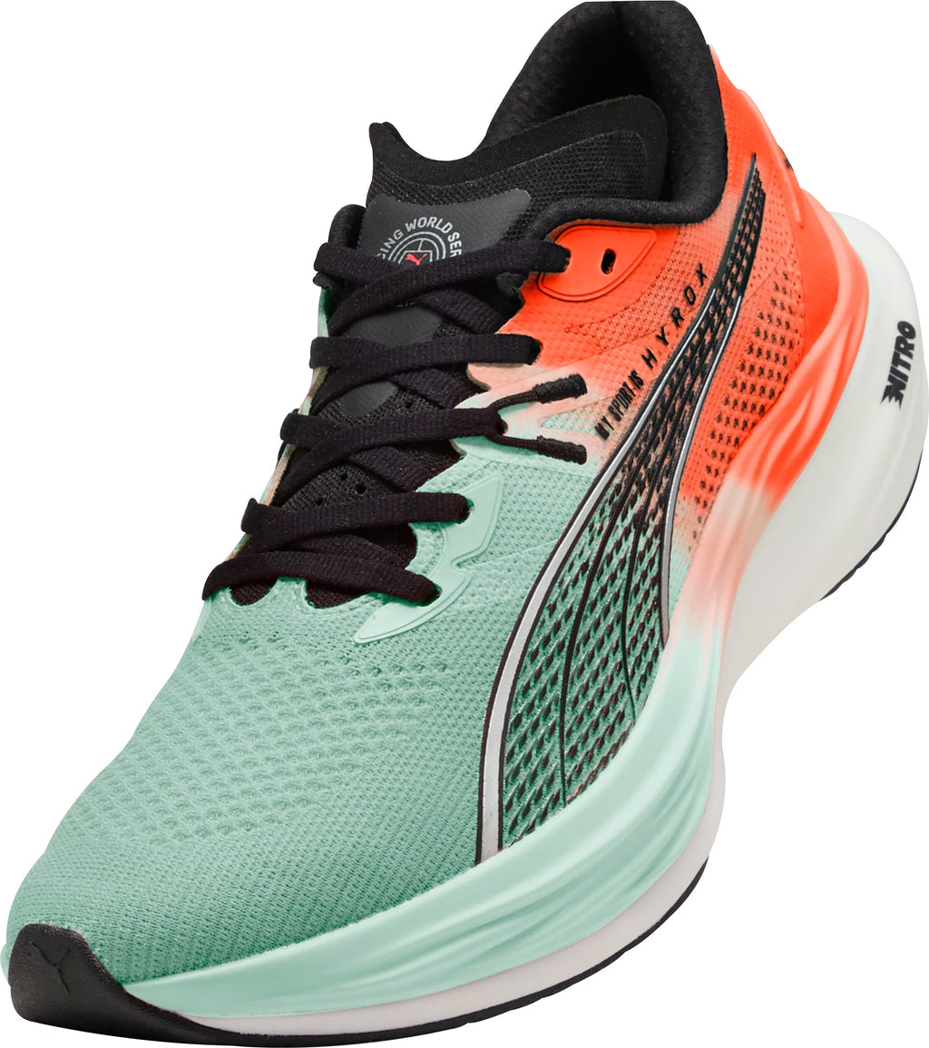Puma Deviate Nitro 3 HYROX Women's Running Shoes - Green - View 7