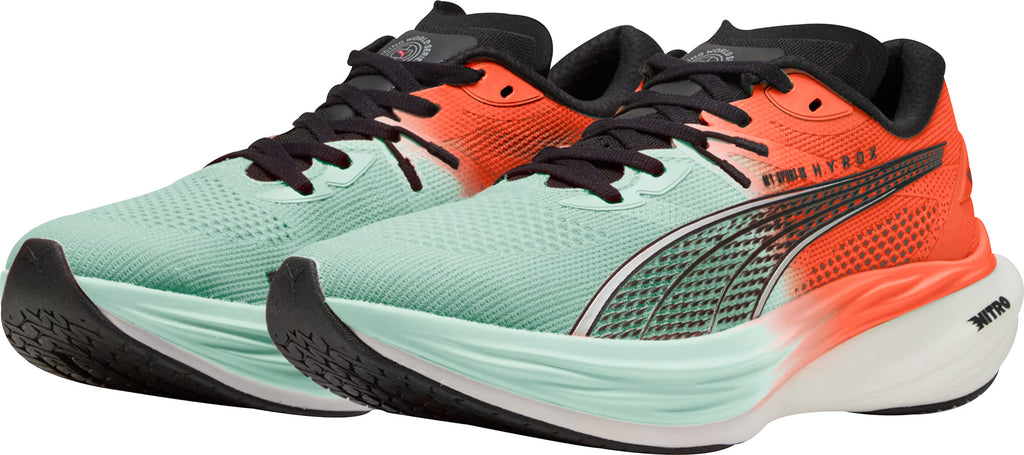 Puma Deviate Nitro 3 HYROX Men's Running Shoes - Green - View 5