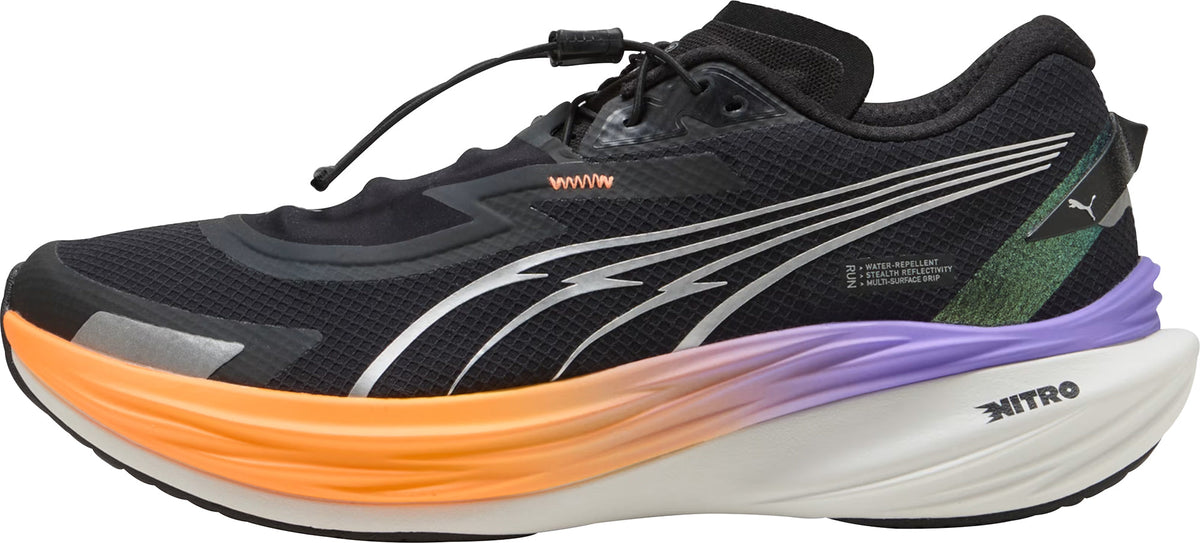 Puma Deviate Nitro 3 WTR+ Men's Running Shoes - Black - View 1