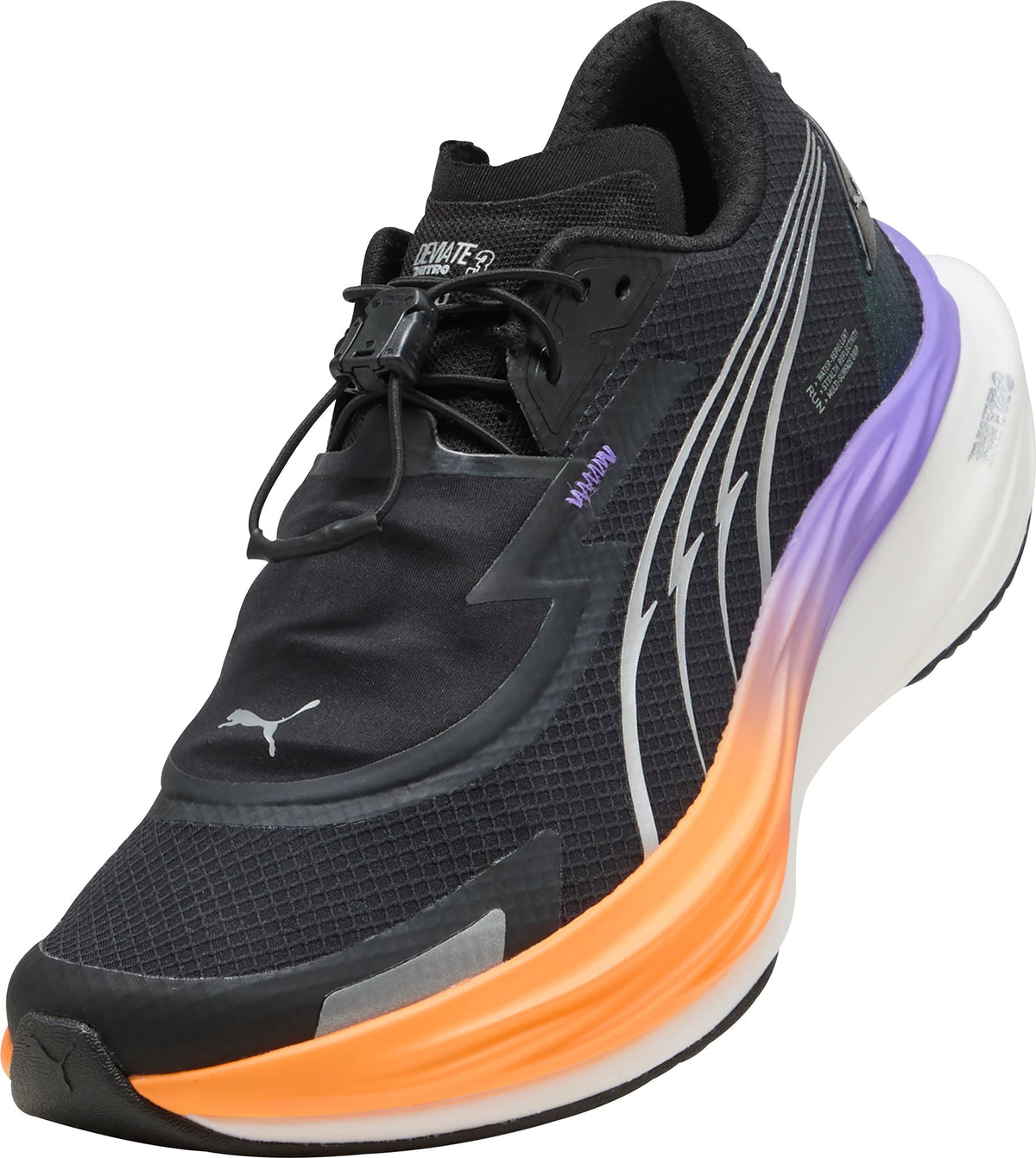 Puma Deviate Nitro 3 WTR+ Women's Running Shoes - Black - View 7