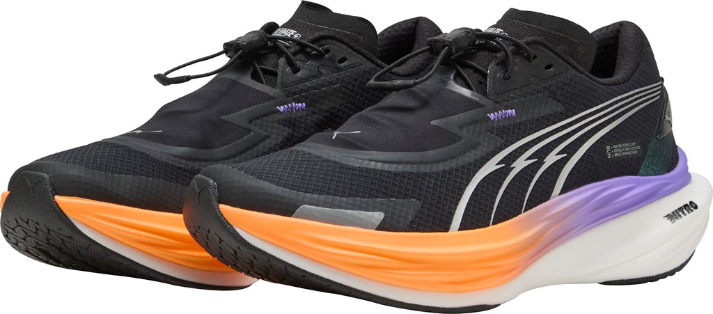 Puma Deviate Nitro 3 WTR+ Women's Running Shoes - Black - View 5