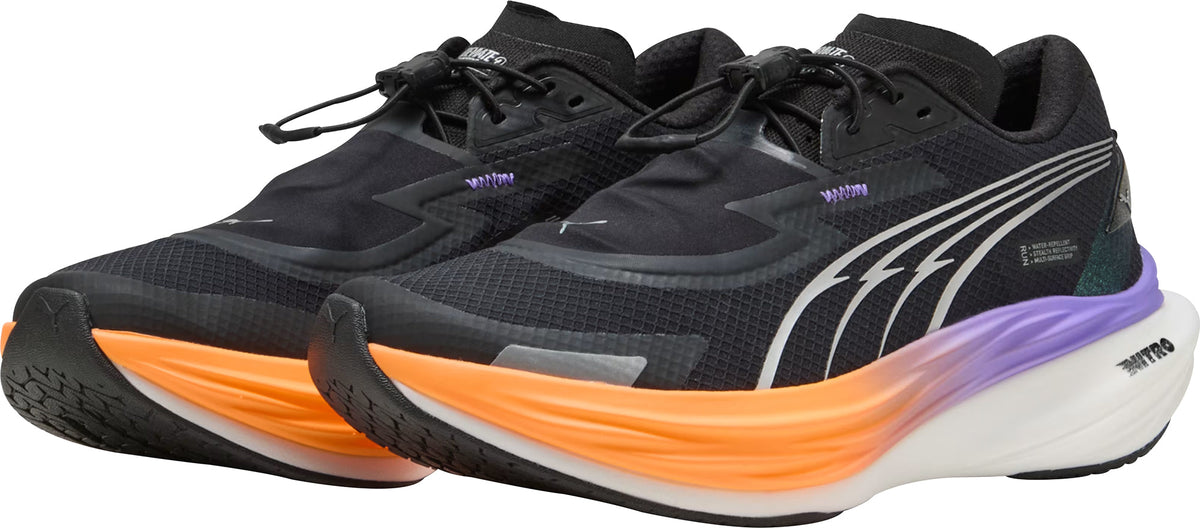 Puma Deviate Nitro 3 WTR+ Women's Running Shoes - Black - View 5
