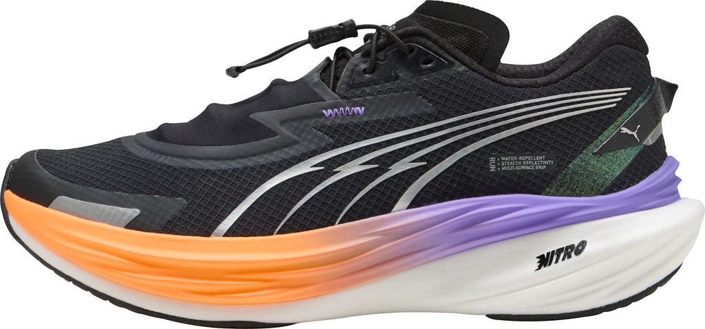 Puma Deviate Nitro 3 WTR+ Women's Running Shoes - Black - View 1