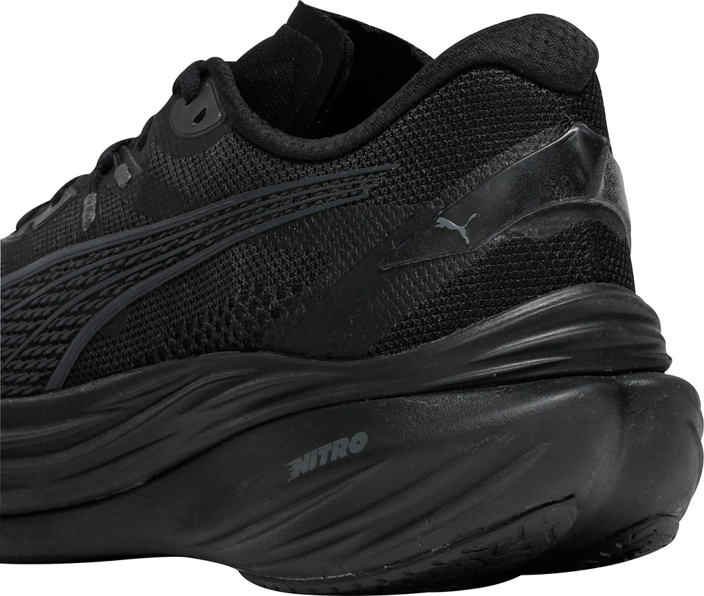 Puma Deviate Nitro 3 WIDE FIT Men's Running Shoes - Black - View 6