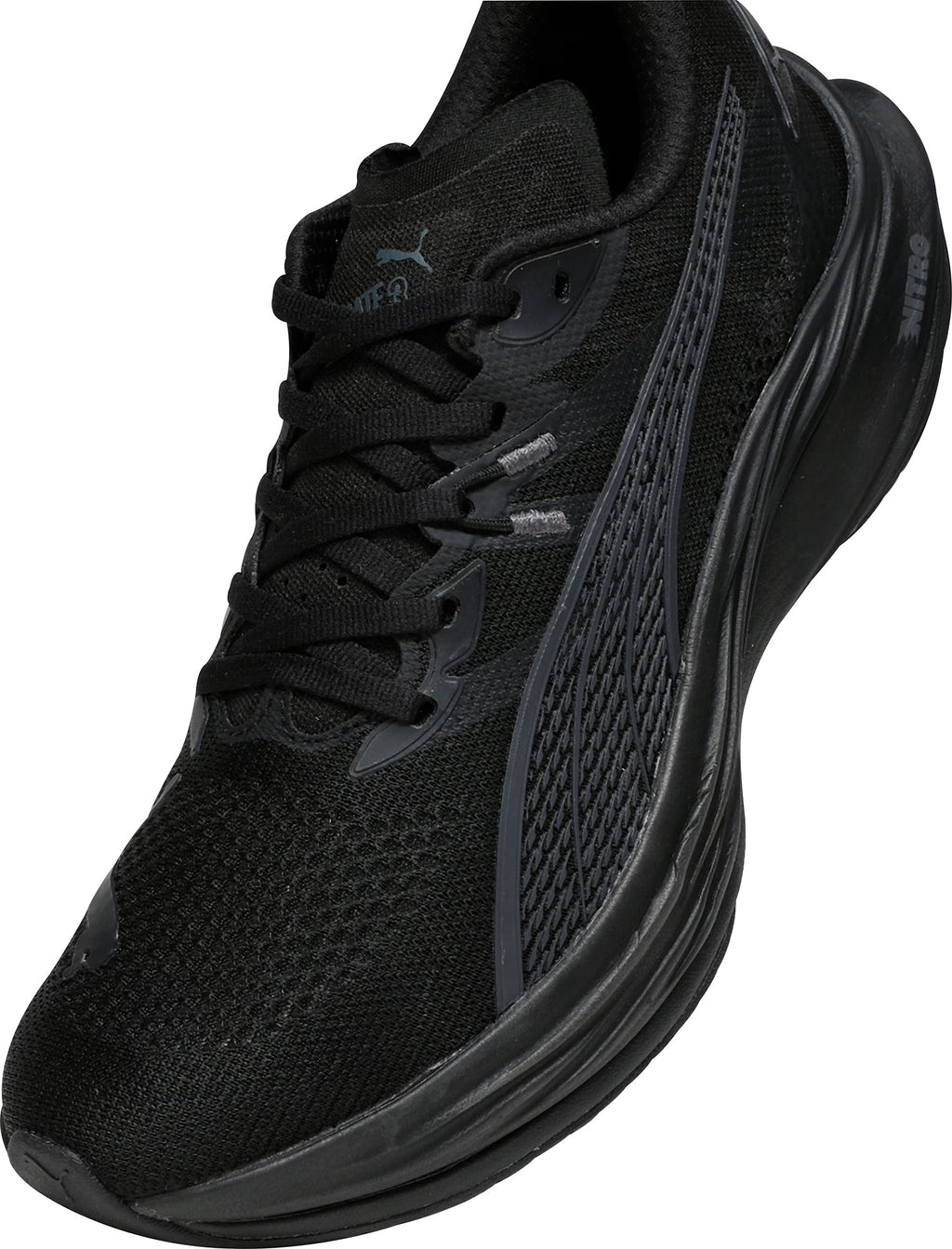 Puma Deviate Nitro 3 WIDE FIT Men's Running Shoes - Black - View 7