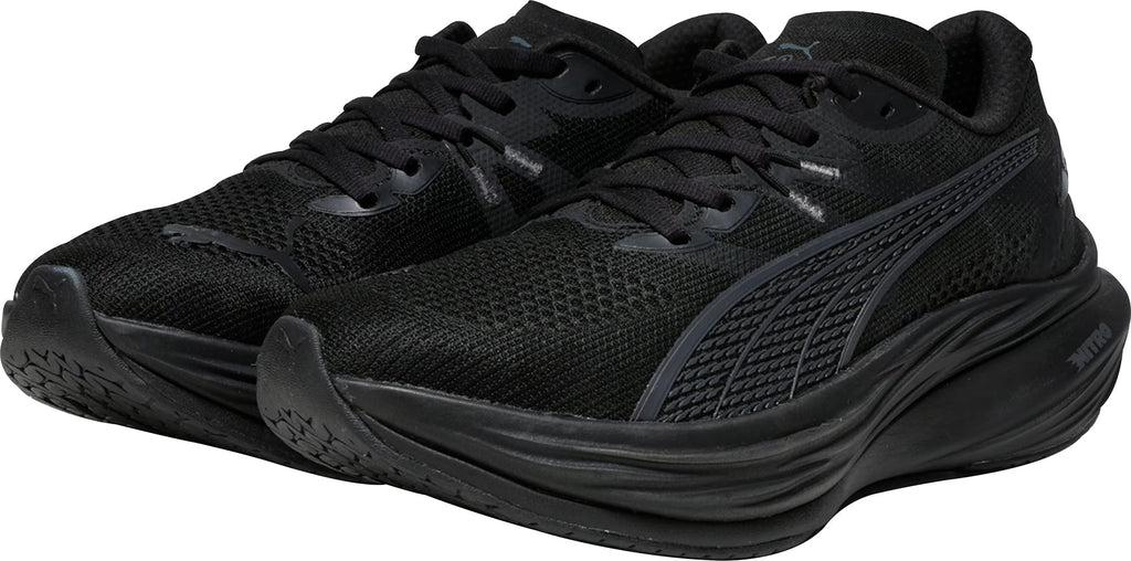 Puma Deviate Nitro 3 WIDE FIT Men's Running Shoes - Black - View 5