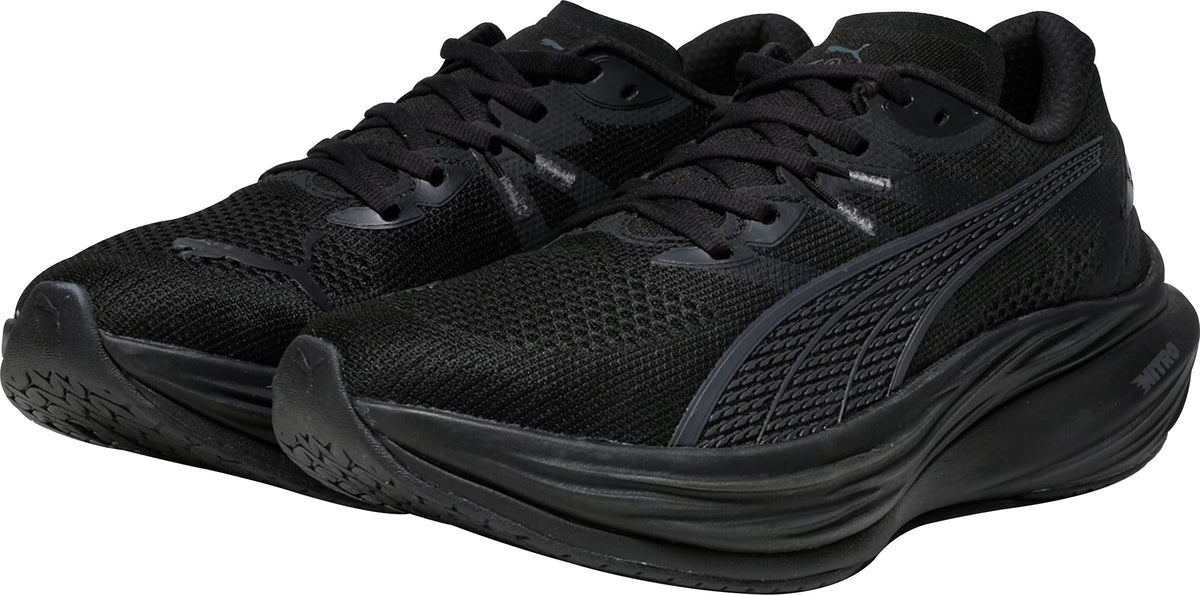 Puma Deviate Nitro 3 WIDE FIT Men's Running Shoes - Black - View 5