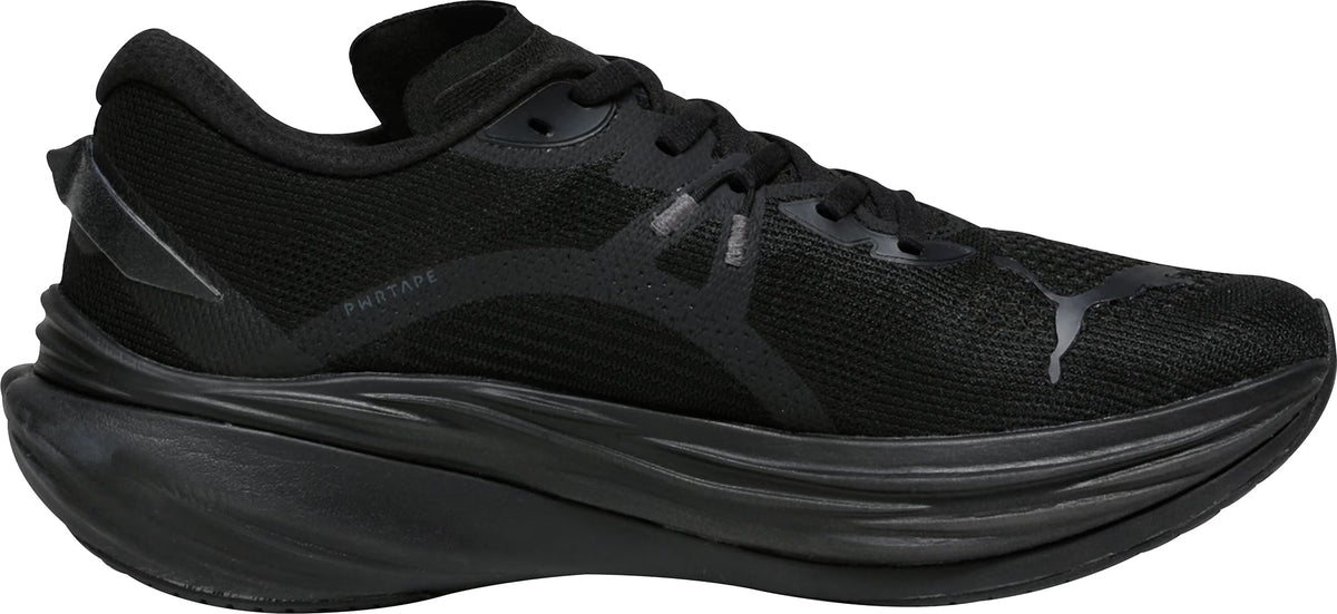 Puma Deviate Nitro 3 WIDE FIT Men's Running Shoes - Black - View 3