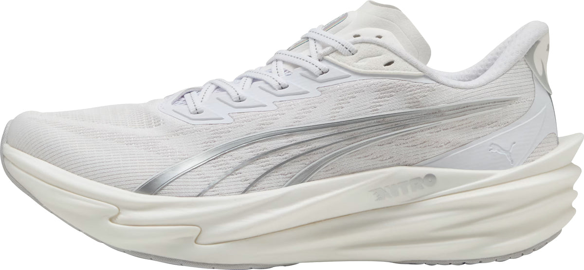 Puma Deviate Nitro 4 Men's Running Shoes - White - View 1