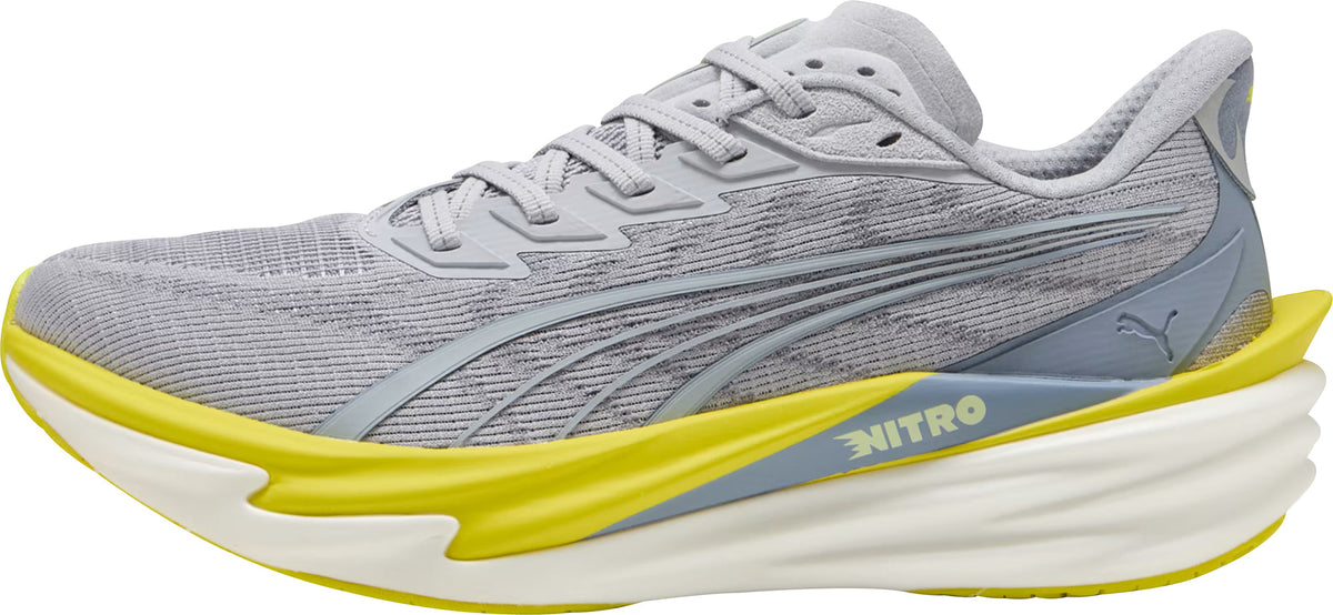 Puma Deviate Nitro 4 Men's Running Shoes - Grey - View 1