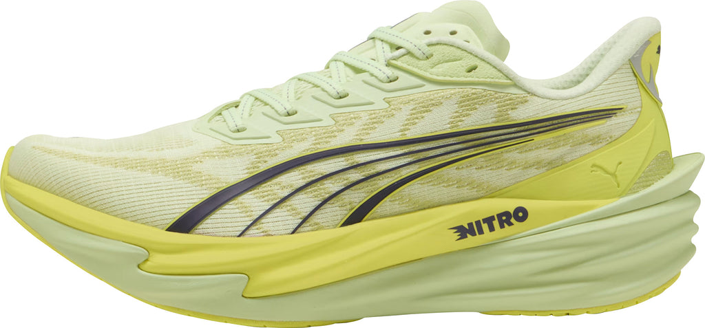 Puma Deviate Nitro 4 Men's Running Shoes - Green - View 1