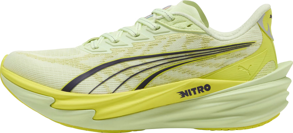 Puma Deviate Nitro 4 Women's Running Shoes - Green - View 1