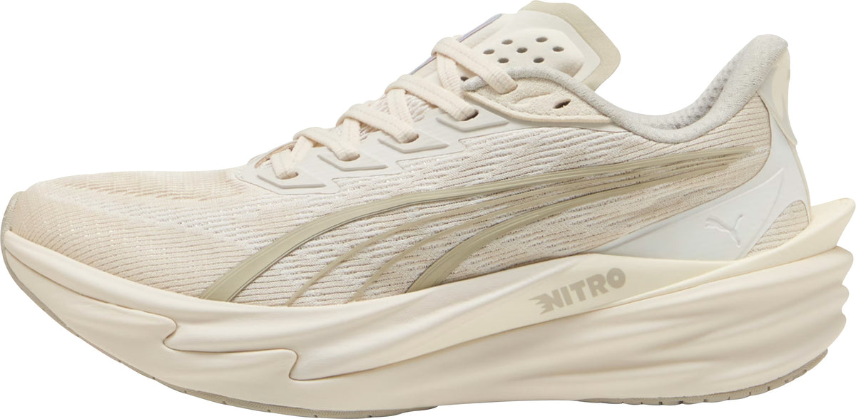 Puma Deviate Nitro 4 Women's Running Shoes - Cream - View 1