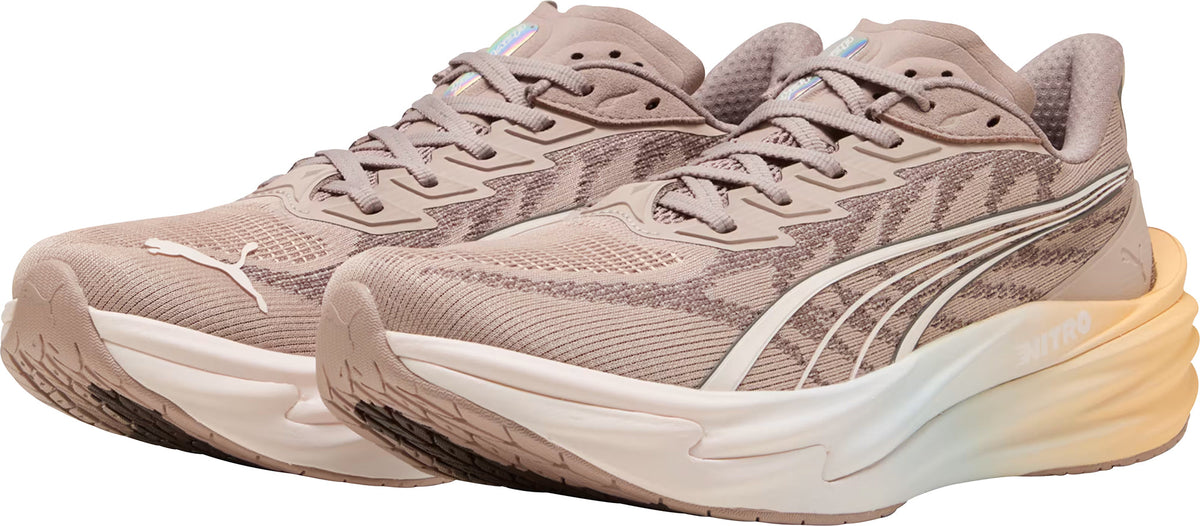 Puma Deviate Nitro 4 Men's Running Shoes - Brown - View 5