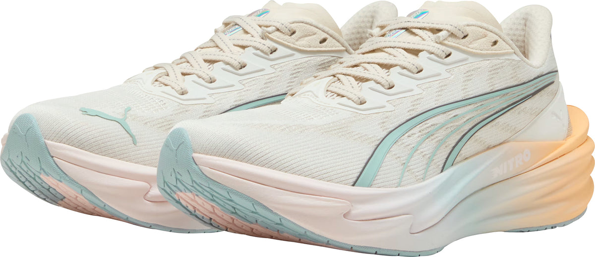 Puma Deviate Nitro 4 Women's Running Shoes - White - View 5