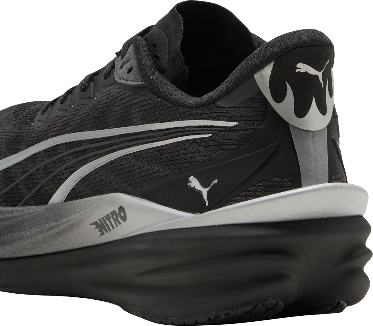 Puma Deviate Nitro 4 Men's Running Shoes - Black - View 6