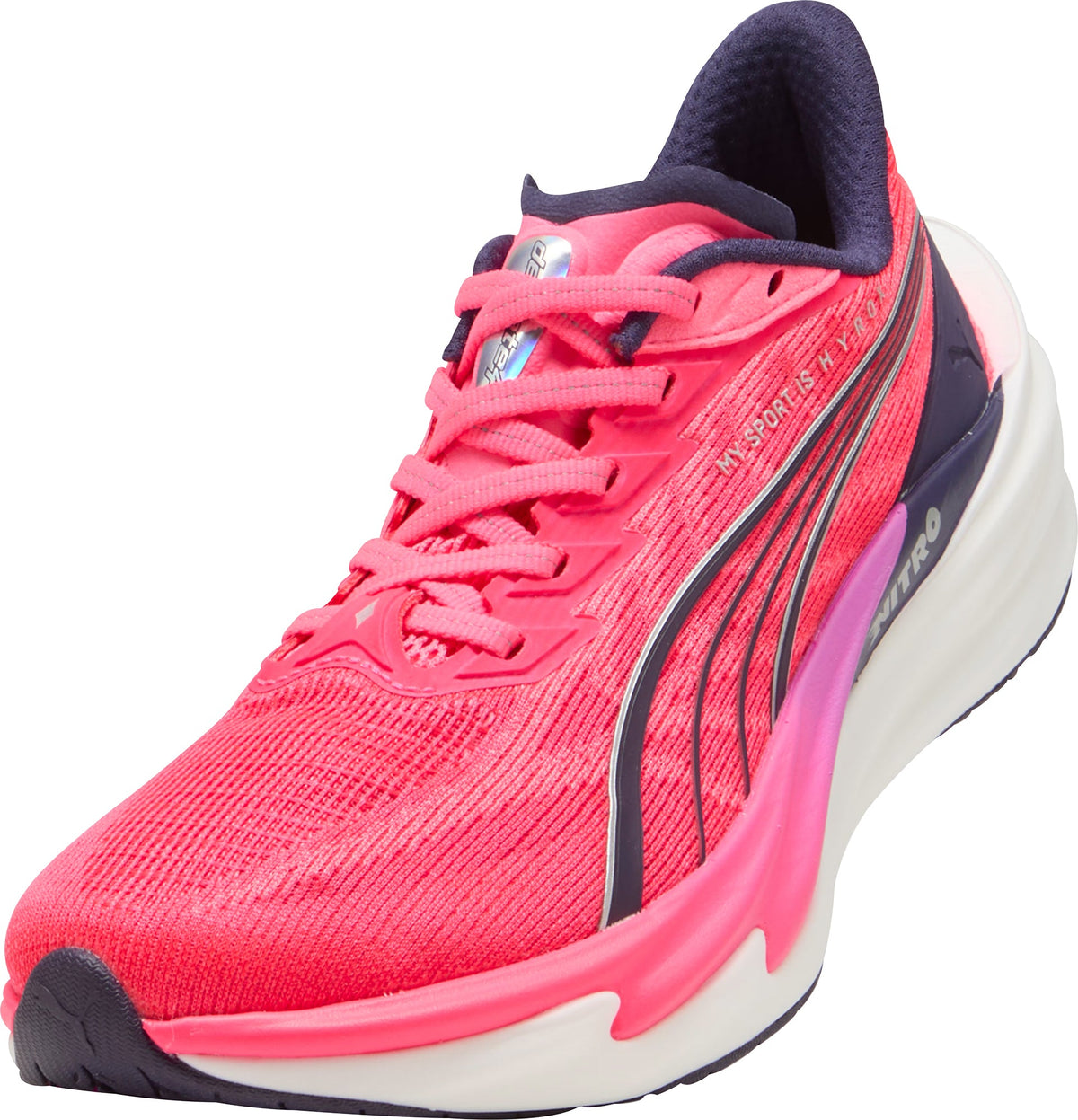 Puma Deviate Nitro 4 HYROX Women's Running Shoes - Pink - View 7
