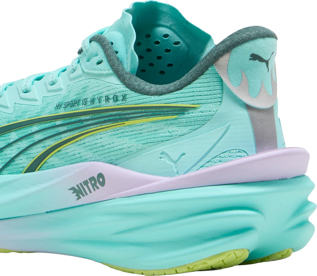 Puma Deviate Nitro 4 HYROX Women's Running Shoes - Green - View 6