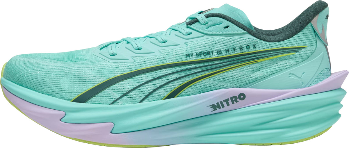 Puma Deviate Nitro 4 HYROX Men's Running Shoes - Green - View 1