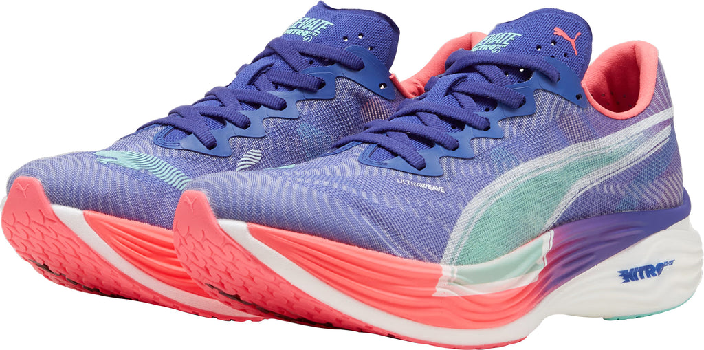 Puma Deviate Nitro Elite 3 Men's Running Shoes - Blue - View 5