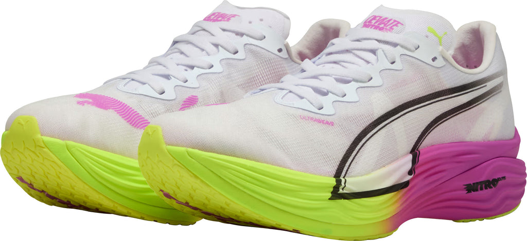 Puma Deviate Nitro Elite 3 Men's Running Shoes - White - View 5