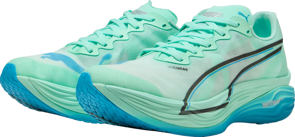 Puma Deviate Nitro Elite 3 Men's Running Shoes - Green - View 5