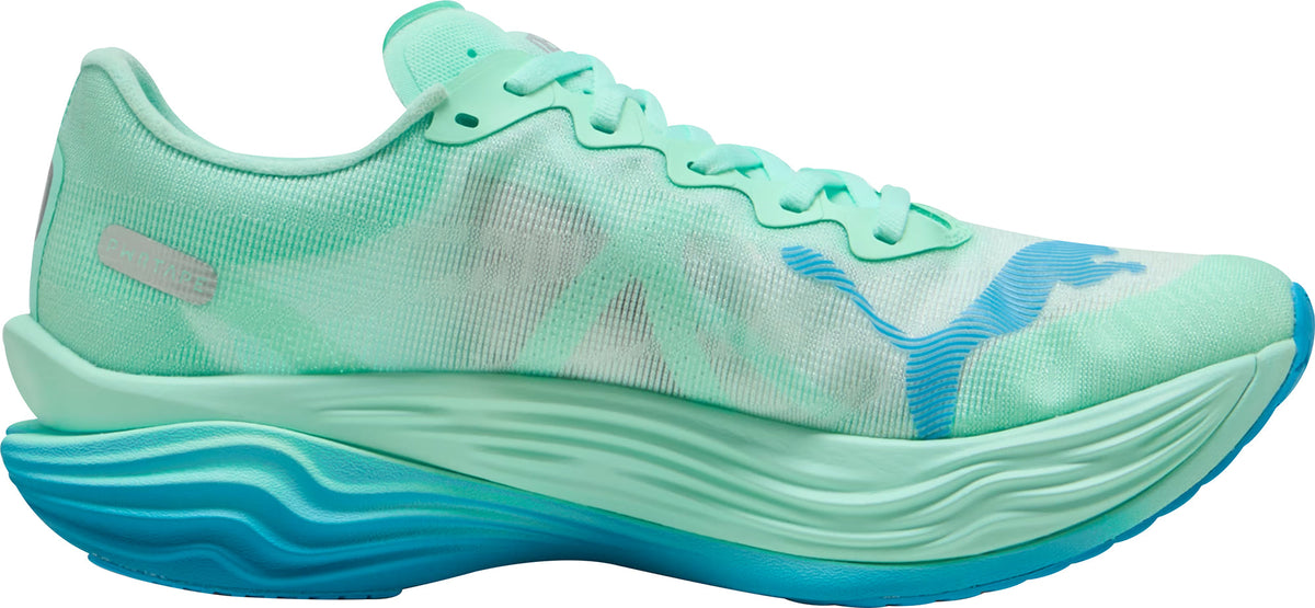 Puma Deviate Nitro Elite 3 Women's Running Shoes - Green - View 3