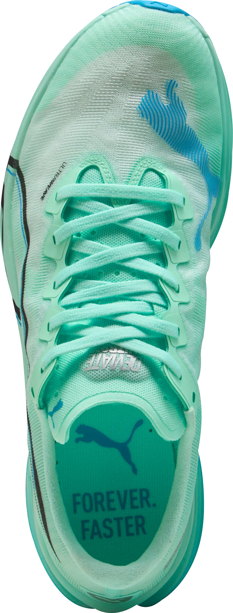 Puma Deviate Nitro Elite 3 Women's Running Shoes - Green - View 4