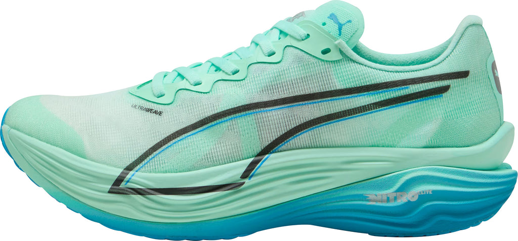 Puma Deviate Nitro Elite 3 Men's Running Shoes - Green - View 1
