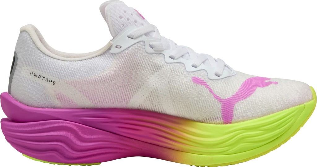 Puma Deviate Nitro Elite 3 Women's Running Shoes - White - View 3
