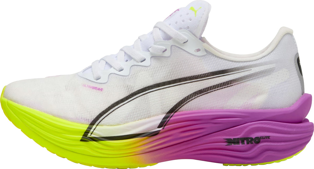 Puma Deviate Nitro Elite 3 Women's Running Shoes - White - View 1