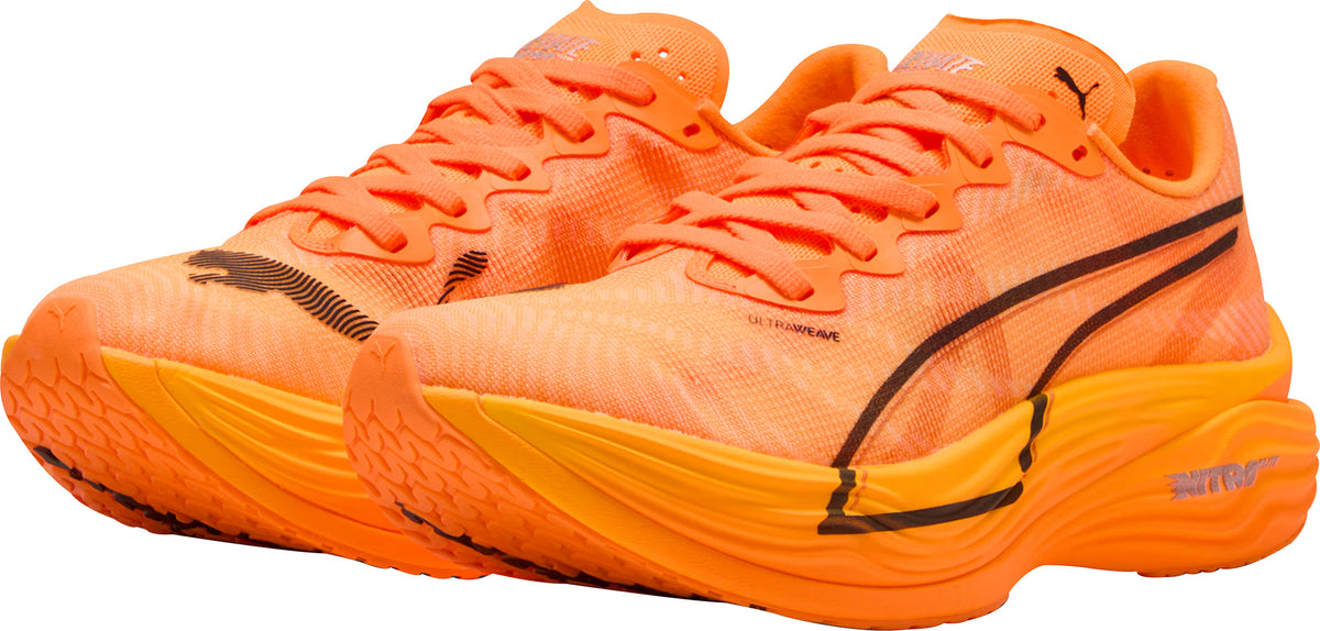 Puma Deviate Nitro Elite 3 Women's Running Shoes - Orange - View 5