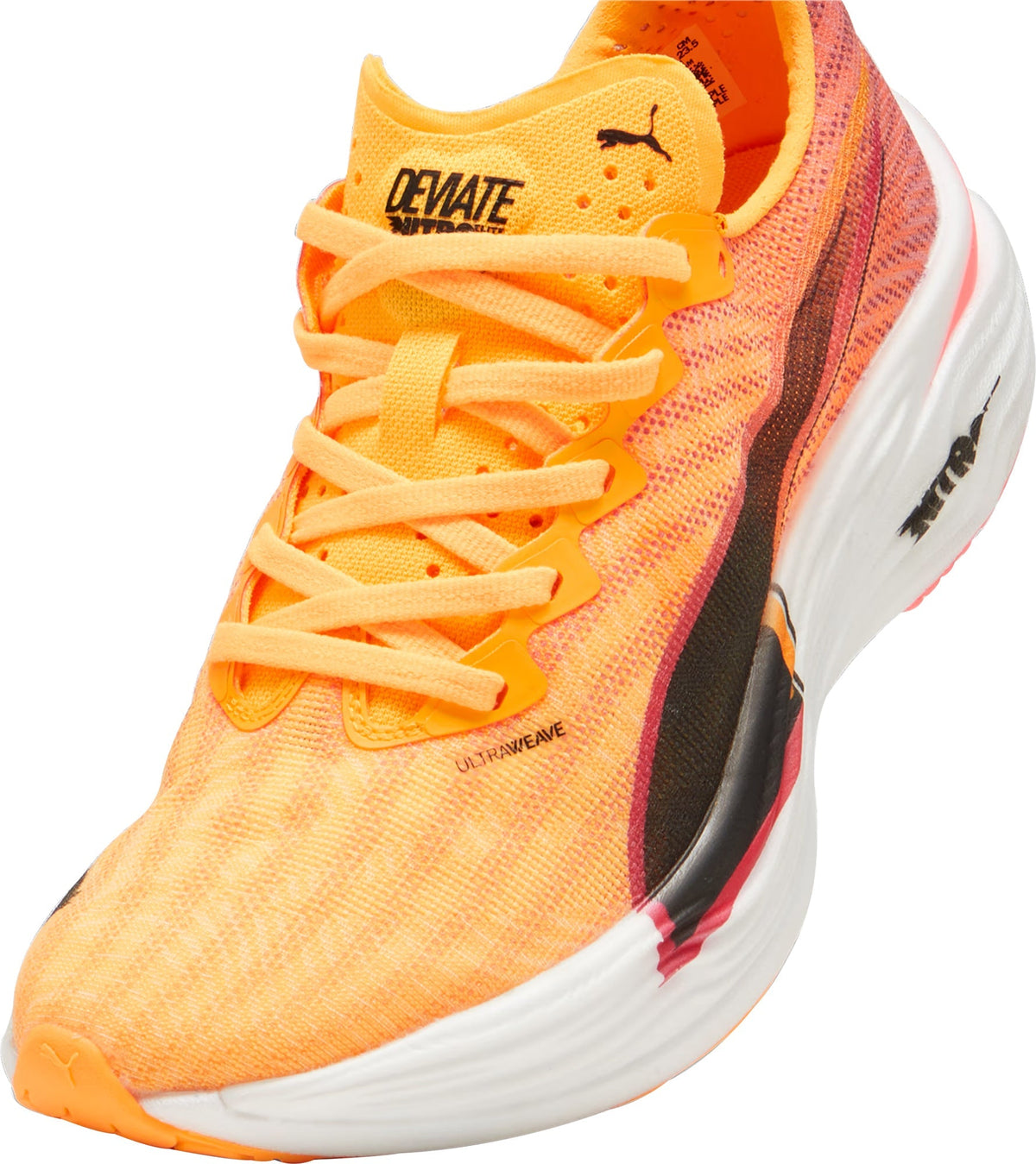 Puma Deviate Nitro Elite 3 Women's Running Shoes - Orange - View 6