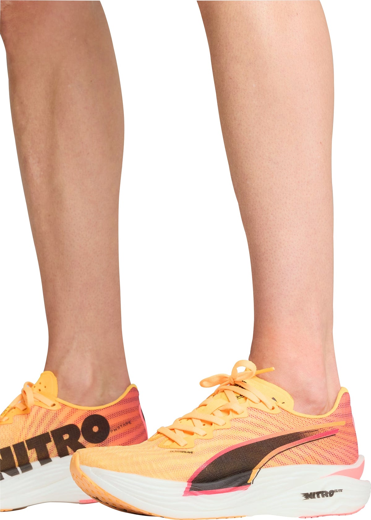 Puma Deviate Nitro Elite 3 Women's Running Shoes - Orange - View 8