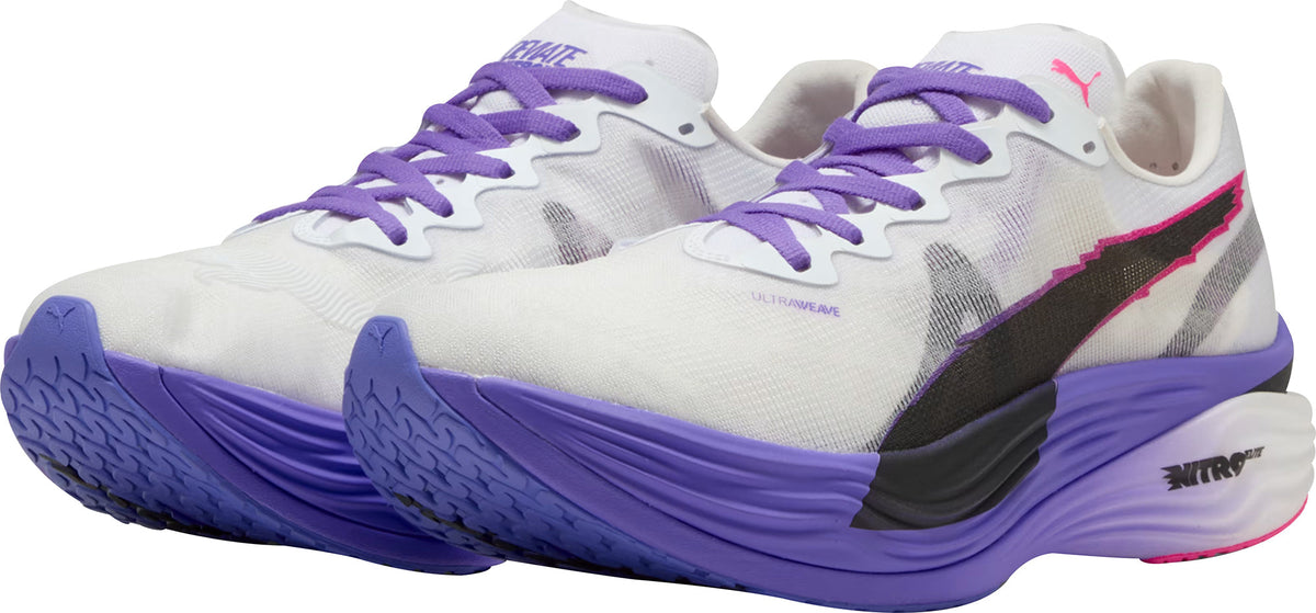 Puma Deviate Nitro Elite 3 Men's Running Shoes - White - View 5