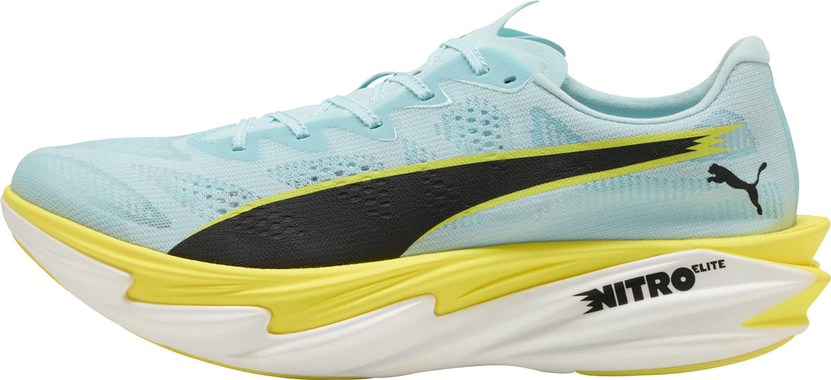 Puma Deviate Nitro Elite 4 Men's Running Shoes - Green - View 1