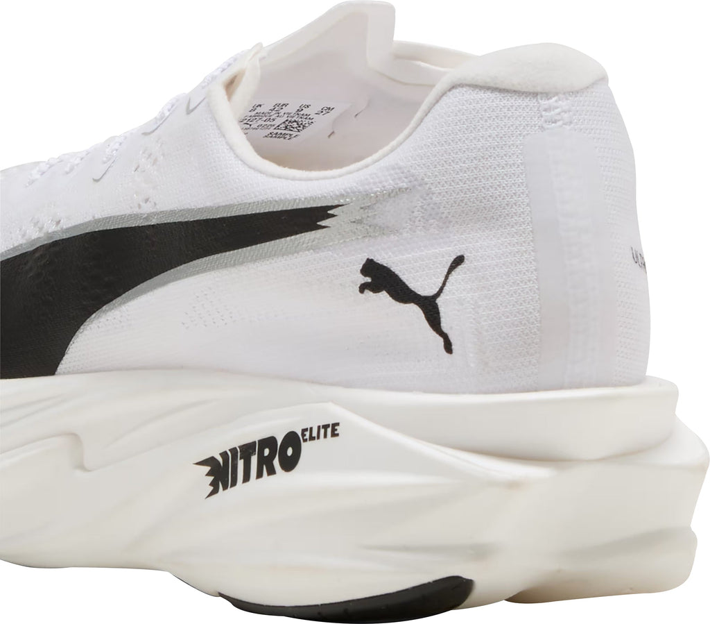 Puma Deviate Nitro Elite 4 Men's Running Shoes - White - View 6