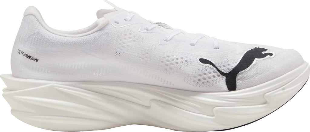 Puma Deviate Nitro Elite 4 Men's Running Shoes - White - View 3